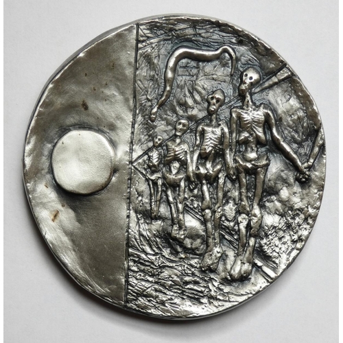 199 - British Art Medal Society, Ronald Searle (1920-2011), Kwai 1942-1943, 1991, a silvered bronze 50th A... 