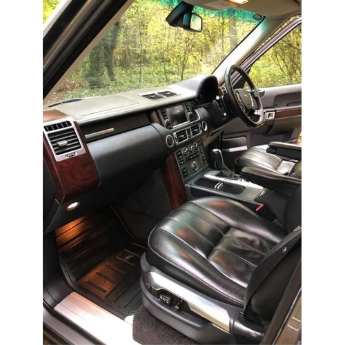 1009 - 2007 Range Rover 3.6 TDV8 Vogue, 3628cc. Registration number DK57 FYX. Chassis number SALLMAM237a260... 