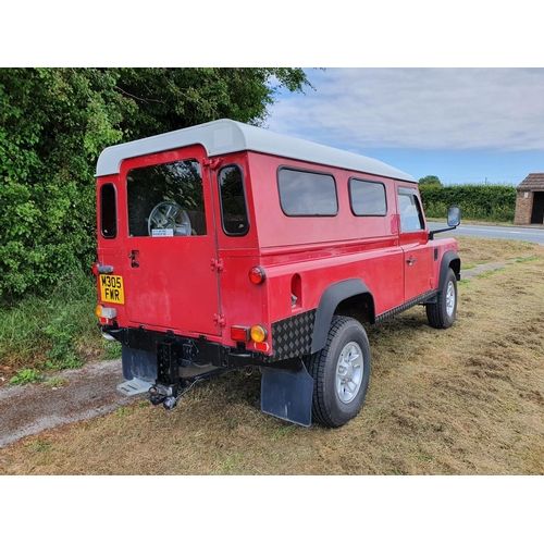 1010 - 1995 Land Rover Defender 110, 300 TDi, 2500cc. Registration number M305 FWR. Chassis number SALLDHAF... 