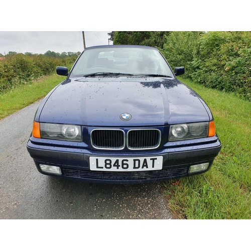 1011 - 1994 BMW 325i, E36, 2494 cc. Registration number L846 DAT. Chassis number WBABJ52-20EA10516. Engine ... 