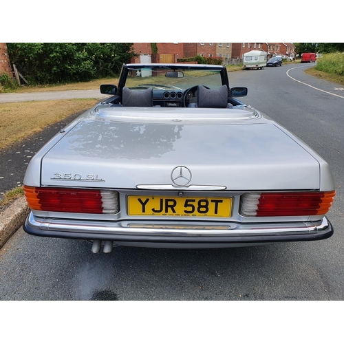 1014 - 1979 Mercedes Benz R107 350SL, 3,499cc. Registration number YJR 58T. Chassis number W107 04322014418... 