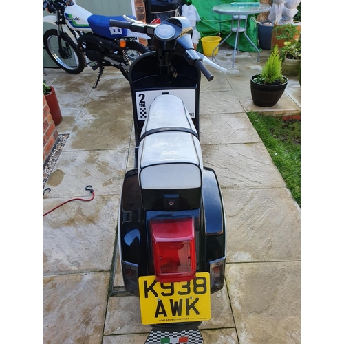 1028 - 1992 Piaggio Vespa PK100xl, 96 cc. Registration number  K938 AWK. Frame number V9X2T - 002172. Engin... 