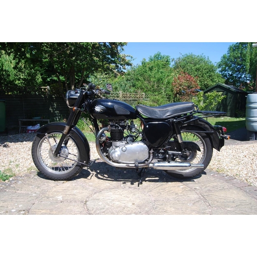 1058 - 1959 BSA A10 Golden Flash, 650cc. Registration number LSL 530. Frame number FA7 12463. Engine number... 