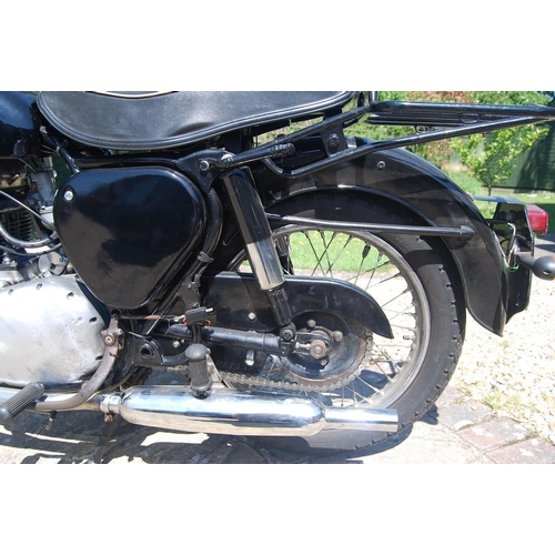 1058 - 1959 BSA A10 Golden Flash, 650cc. Registration number LSL 530. Frame number FA7 12463. Engine number... 