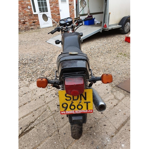 111 - 1979 Honda CB250N Super Dream, 249 cc. Registration number SDN 966T (see text). Frame number unknown... 