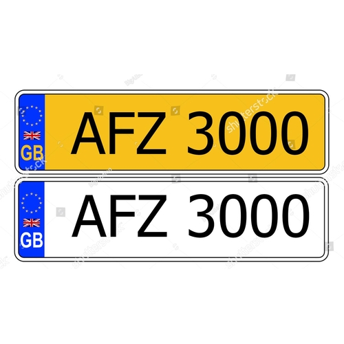 98 - Cherished number AFZ 3000, held on a retention document, expires 27/08/2028, purchaser liable for th... 