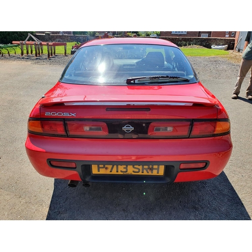 1000 - 1996 Nissan 200 SX, 1998 cc. Registration number P713 SRH. Chassis number JN1GBAS14U0010758. Engine ... 