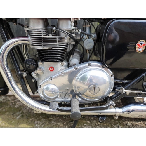 1051 - 1960 Matchless G12A, 646 cc.  Registration number not registered, Frame number A76562. Engine number... 