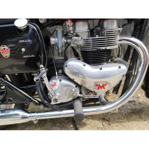 1051 - 1960 Matchless G12A, 646 cc.  Registration number not registered, Frame number A76562. Engine number... 