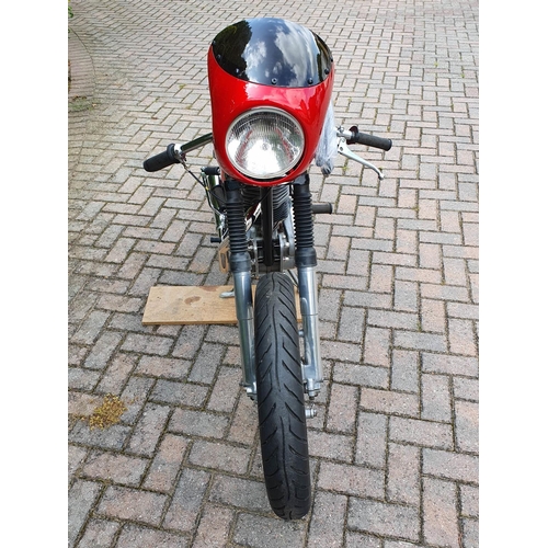 112 - 1969 Royal Enfield Cafe Racer Project, 250 cc. Registration number XYF 371G. Frame number 9172. Engi... 