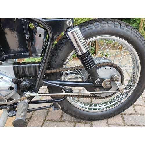 112 - 1969 Royal Enfield Cafe Racer Project, 250 cc. Registration number XYF 371G. Frame number 9172. Engi... 