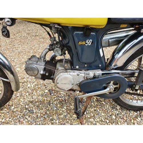 1031 - 1973 Honda SS50, 49cc. Registration number UXF 95M (not recorded with DVLA, see text). Frame number ... 