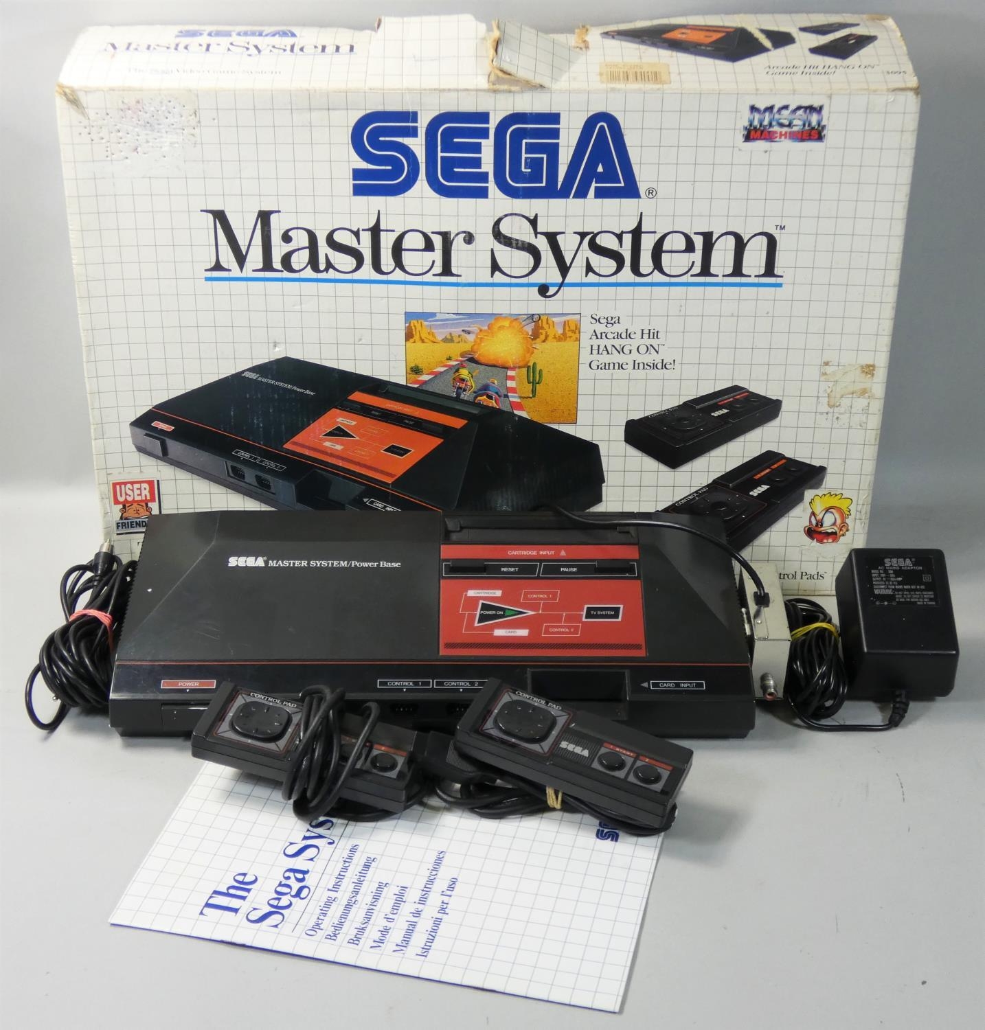 SEGA Master System Console w/ Original BOX 2 Controllers NEW