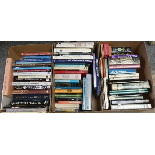 73 - Three boxes of antiquarian hardback books (3).