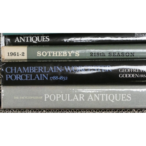 73 - Three boxes of antiquarian hardback books (3).