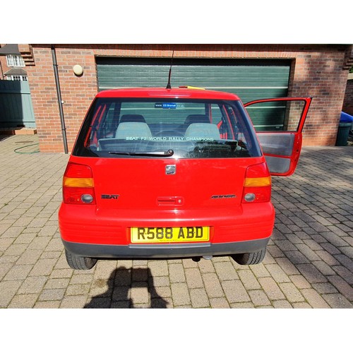 1005 - 1997 Seat Arosa MPI 1.4 Auto, 1390 cc. Registration number R588 ABD. Chassis number VSSZZZ6HZWW00682... 