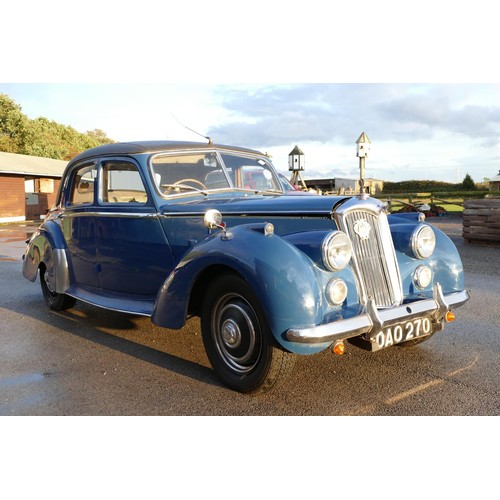 1006 - 1954 Riley RME, 1496 cc. Registration number OAO 270. Chassis number RME 22608. Engine number RMA 12... 