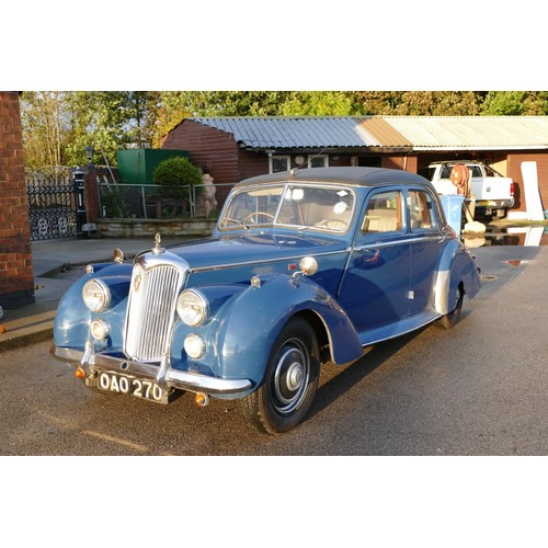 1006 - 1954 Riley RME, 1496 cc. Registration number OAO 270. Chassis number RME 22608. Engine number RMA 12... 