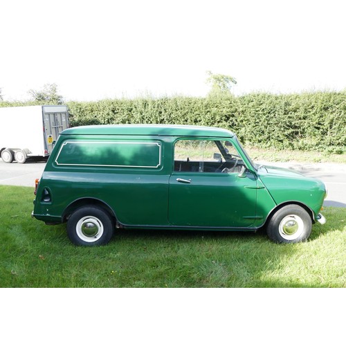 1007 - 1978 Leyland Mini Van, 850 CC. Registration number YEL 847S. Chassis number XKV1 522393A. Engine num... 