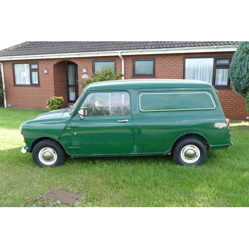 1007 - 1978 Leyland Mini Van, 850 CC. Registration number YEL 847S. Chassis number XKV1 522393A. Engine num... 