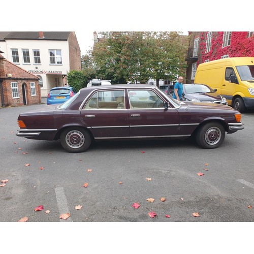 1008 - 1974 Mercedes Benz W116 280 SE Auto, 2746 cc. Registration number KKH 408N. Chassis number 116024220... 