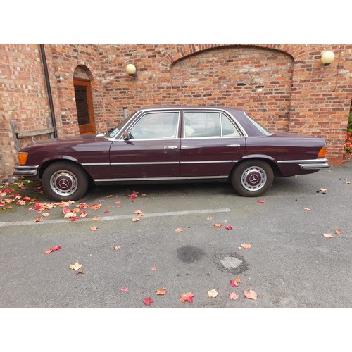 1008 - 1974 Mercedes Benz W116 280 SE Auto, 2746 cc. Registration number KKH 408N. Chassis number 116024220... 