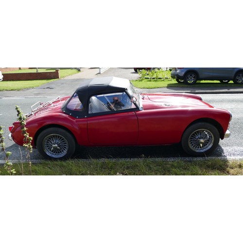 1010 - 1961 MGA LHD 1600 MkI, 1588 cc. Registration number 201 UYU. Chassis Number G-HNL 95461. Engine numb... 