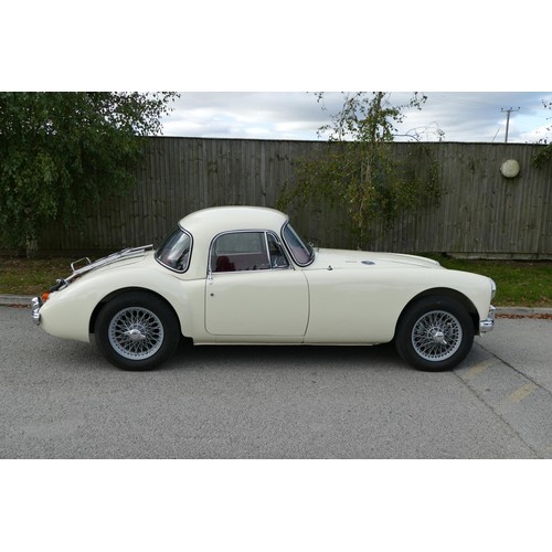 1011 - 1962 MGA Mk 2 Coupe, UK RHD, 1622 cc. Registration number ACK 588A. Chassis number GHD2/106040. Engi... 