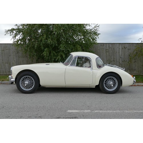 1011 - 1962 MGA Mk 2 Coupe, UK RHD, 1622 cc. Registration number ACK 588A. Chassis number GHD2/106040. Engi... 