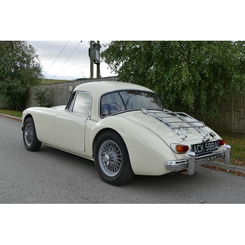 1011 - 1962 MGA Mk 2 Coupe, UK RHD, 1622 cc. Registration number ACK 588A. Chassis number GHD2/106040. Engi... 