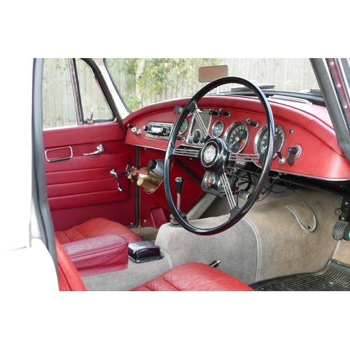 1011 - 1962 MGA Mk 2 Coupe, UK RHD, 1622 cc. Registration number ACK 588A. Chassis number GHD2/106040. Engi... 