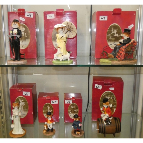 69 - Border fine arts, 'The Reynard Estate' seven figurines (boxed).
