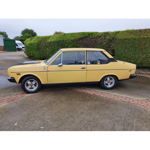 1016 - 1977 Fiat 131 1600 Rally with upgrades, 1800 cc. Registration number FDV 220T. Chassis number 131 A1... 