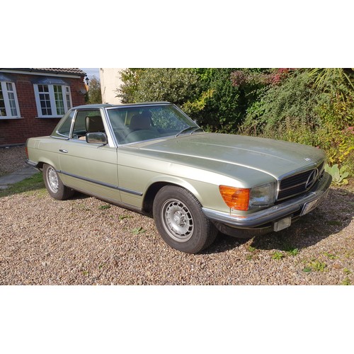 1018 - Mercedes Benz 380 SL R107, 3839cc. Registration number JAZ 8329. Chassis number 107 04522024643. Eng... 