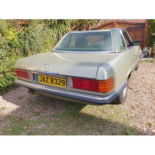 1018 - Mercedes Benz 380 SL R107, 3839cc. Registration number JAZ 8329. Chassis number 107 04522024643. Eng... 