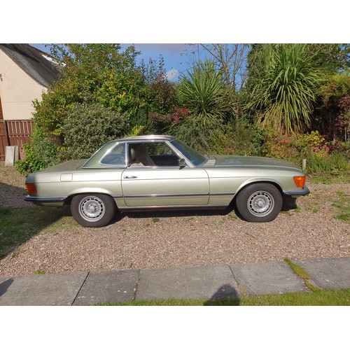 1018 - Mercedes Benz 380 SL R107, 3839cc. Registration number JAZ 8329. Chassis number 107 04522024643. Eng... 