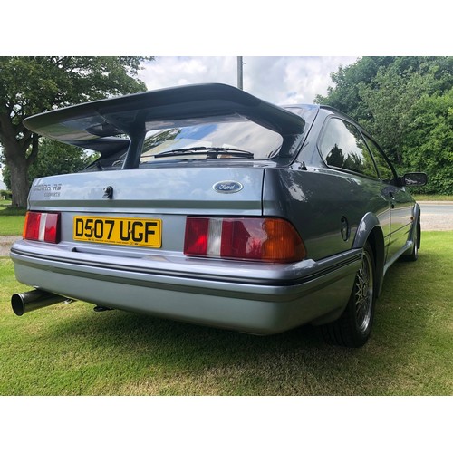 1019 - 1986 Ford Sierra RS Cosworth, 1993 cc. Registration number D507 UGF. Chassis number WFOEXXGBBEGA0025... 