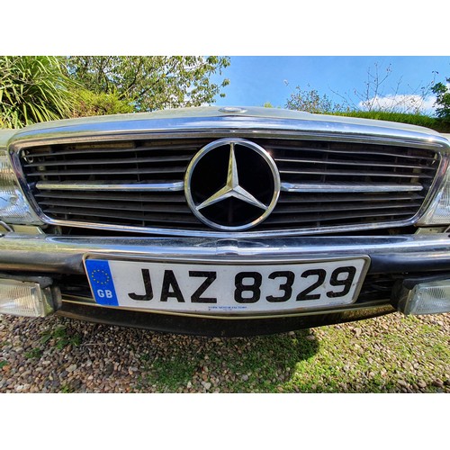 1018 - Mercedes Benz 380 SL R107, 3839cc. Registration number JAZ 8329. Chassis number 107 04522024643. Eng... 