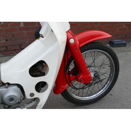 1029 - 1983 Honda Cub 90, 89 cc. Registration number HKE 592Y. Frame number HA 021123971. Engine number HA0... 