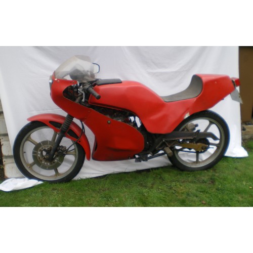 1031 - c. 1986 Kawasaki AR 125, 125 cc. Registration number D149 KEE (not registered with DVLA). Frame numb... 