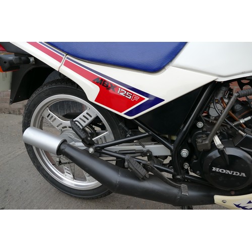 1032 - 1984 Honda MBX 125 FE, 124 cc. Registration number A614 TAG )non transferrable). Frame number JC10 5... 