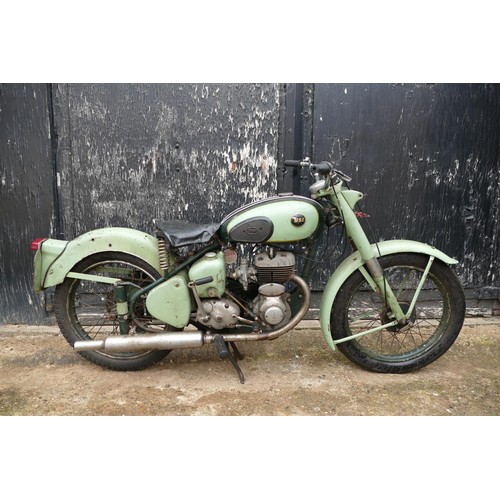 1035 - 1957 BSA 247 cc. Registration number PPY 562. Frame number DC1O 3001. Engine number BC10L 10037. BSA... 