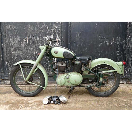 1035 - 1957 BSA 247 cc. Registration number PPY 562. Frame number DC1O 3001. Engine number BC10L 10037. BSA... 