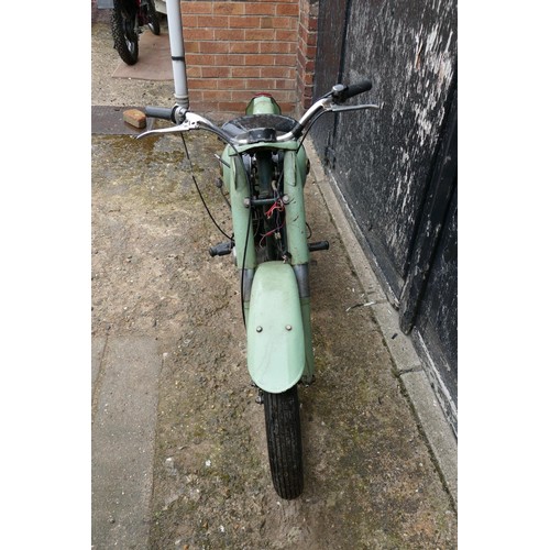 1035 - 1957 BSA 247 cc. Registration number PPY 562. Frame number DC1O 3001. Engine number BC10L 10037. BSA... 