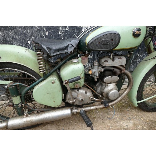 1035 - 1957 BSA 247 cc. Registration number PPY 562. Frame number DC1O 3001. Engine number BC10L 10037. BSA... 