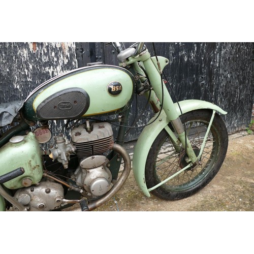 1035 - 1957 BSA 247 cc. Registration number PPY 562. Frame number DC1O 3001. Engine number BC10L 10037. BSA... 