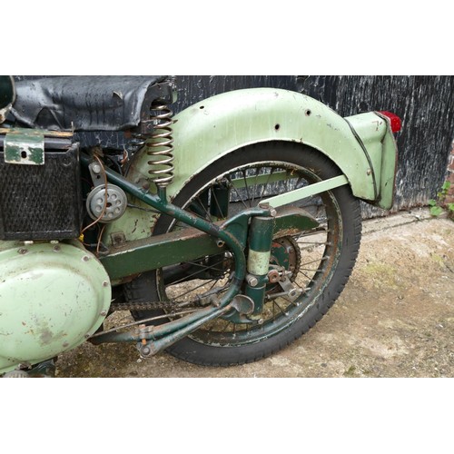 1035 - 1957 BSA 247 cc. Registration number PPY 562. Frame number DC1O 3001. Engine number BC10L 10037. BSA... 