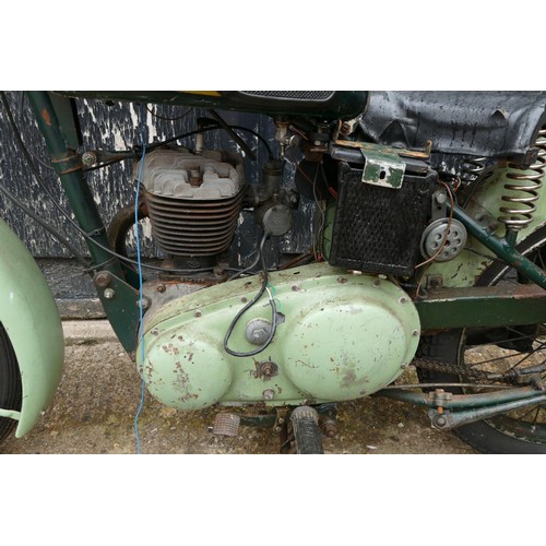 1035 - 1957 BSA 247 cc. Registration number PPY 562. Frame number DC1O 3001. Engine number BC10L 10037. BSA... 