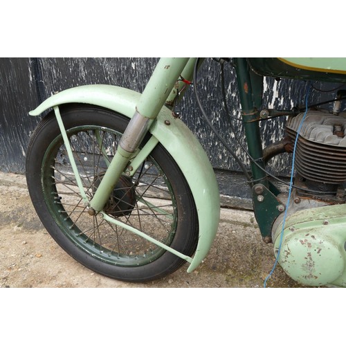 1035 - 1957 BSA 247 cc. Registration number PPY 562. Frame number DC1O 3001. Engine number BC10L 10037. BSA... 