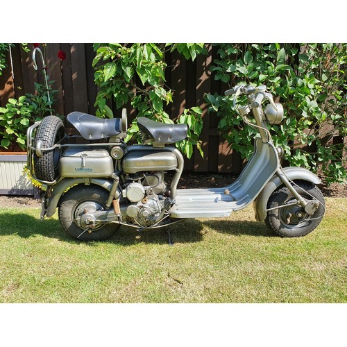 1037 - 1957 Lambretta Model D, 150 cc. Registration number XAT 132. Frame number 49494 * 150 D. Engine numb... 